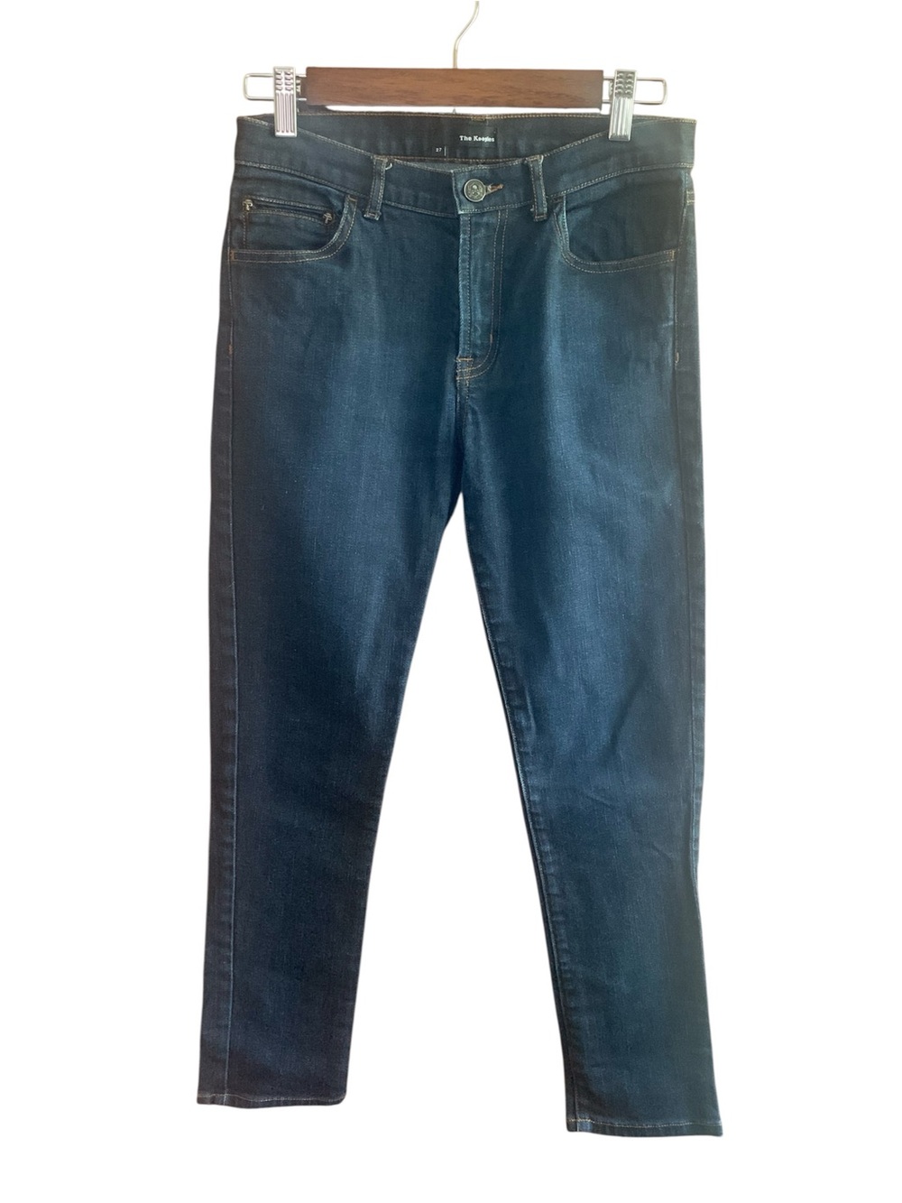 The Kooples Women's Slim Dark Blue Denim Jeans